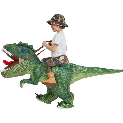 Inflatable costume dinosaur - inflatable,