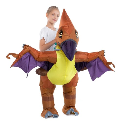 Inflatable dinosaur costume - inflatable,