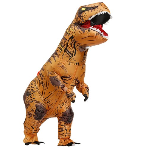 Inflatable dinosaur costume - inflatable,