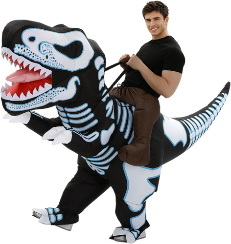 Inflatable dinosaur costume - dinosaur,