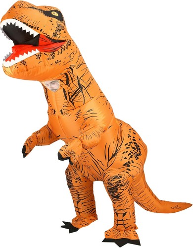Inflatable dinosaur costume - inflatable,