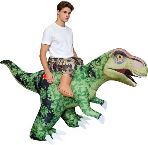 Halloween inflatable rex - halloween,
