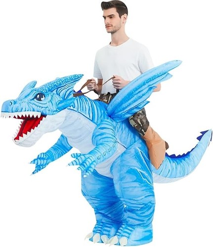 Inflatable dinosaur costume - inflatable,