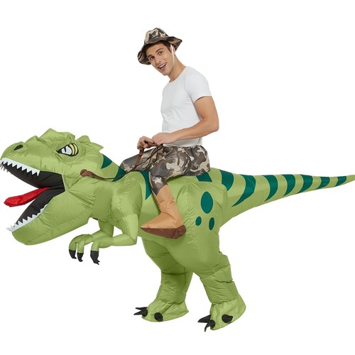 Inflatable dinosaur costume - dinosaur,