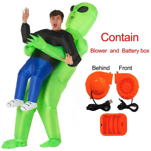 Kids inflatable alien - kids,