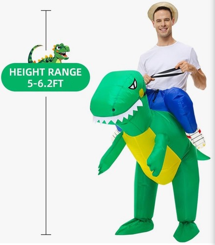 Inflatable rinding dinosaur - rinding,