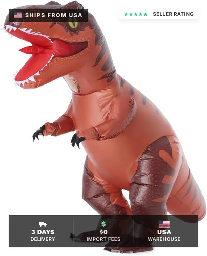 Seasons inflatable dinosaur - inflatable,