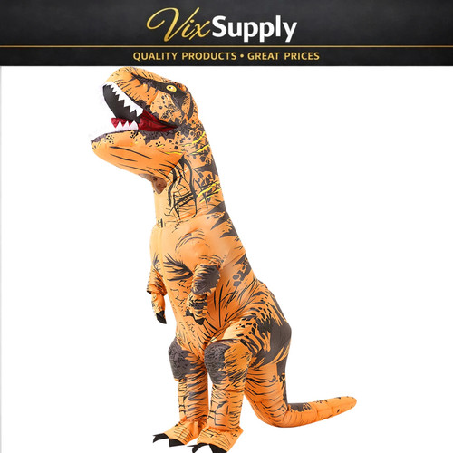 Color inflatable dinosaur - color,