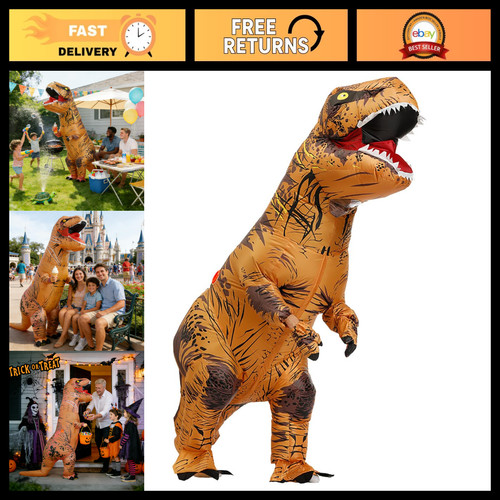 Inflatable dinosaur costume - inflatable,