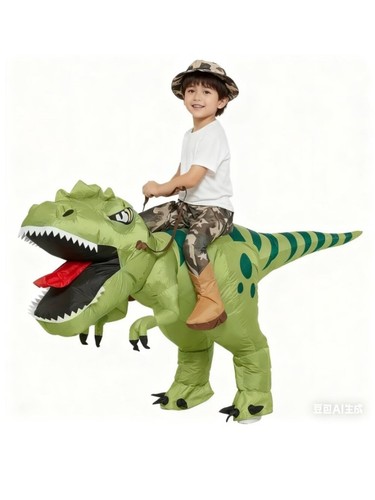 One casa inflatable - inflatable, dinosaur