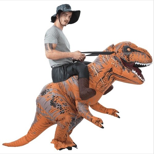 Rex dinosaur rider - t-rex,