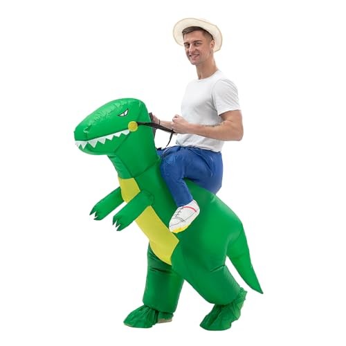 Inflatable dinosaur costume - inflatable,