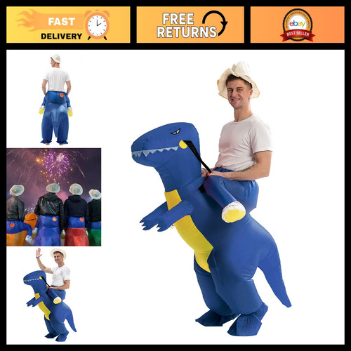 Inflatable dinosaur costume - dinosaur,
