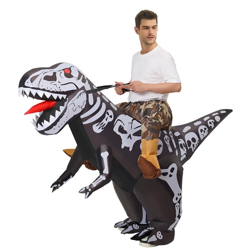 Inflatable dinosaur costume - inflatable,