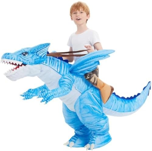 Inflatable dinosaur costume - inflatable,