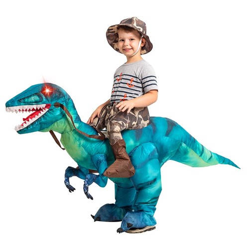 Inflatable dinosaur costume - dinosaur,
